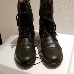 New Steven Maden Troopa leather boots